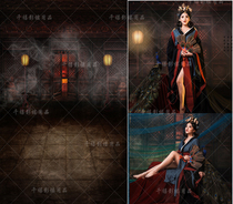 New photo studio plate costume photo theme background Palace photography ancient style photo background cloth