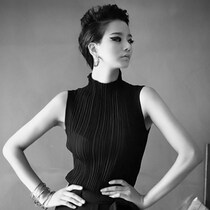 Hchen Korea Import Spot Trendy Elegant Career Commuter Organ Folds Sleeveless Body Shirt Overdraft