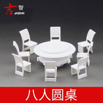 Building sand table model material indoor model outdoor restaurant model table cabinet chair table furniture 1:50