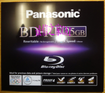  Panasonic Panasonic BD-RE 25G Blu-ray Disc (LM-BE25WE)25GB Rewritable