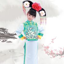 Qing Dynasty grid hat flag head film and television drama ancient costume queen mother hat Palace hat drama headdress studio photo shoot