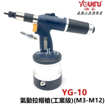 Taiwan Oil Valley fully automated pneumatic cap gun rivet British nut rivet gun vertical cap tool