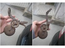 The old antique ancient playing miscellaneous collection is scarce and perfectly capable of ringing the Republic of China bike car bells and bells old bike bell