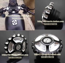 Applicable Harley XL883 XL1200 X48 X48 Soft tail X72 retrofitted RSD gear oil tank lid