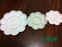 Spaceflight Big and small size plum Flower Type tuning disc Water Pink State Painting Oil Painting Propylene Tone tray