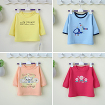 Children and infants autumn baby long sleeve T-shirt men and women baby base shirt coat spring and autumn models 0-1-2 years old tide 3