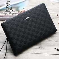 LUCKYKANGAROO mens handbag New clutch large capacity long business fashion envelope bag mens bag