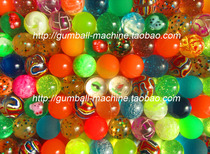 No. 32 Super Transparent Elastic ball Mixed Elasticity ball Pinball Frosted Elastic ball bouncy ball