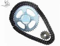 Loncin Jinlong motorcycle accessories LX150-56 GP150 set chain big fly small fly chain