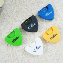 Pals box color album clip multi-color adhesive colorful guitar paddle set