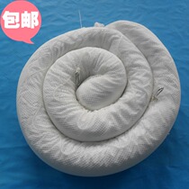 White strip industrial oil suction cable Oil suction cotton strip Oil suction bracket fence oil grid oil fence 15cm*3m