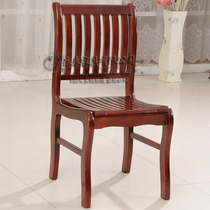 Solid Wood conference chair training chair reception dining chair Hotel paint red Walnut Special factory direct chess and card room mahjong