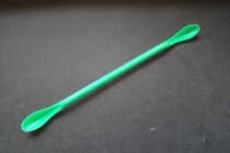 Plastic Drug Spoon Drug Spoon Double Head Drug Spoon Thickened Laboratory Medical Length 18cm