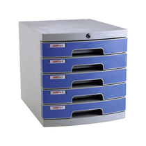 Remote US-26K file cabinet desktop file cabinet plastic five-layer with lock desktop file cabinet