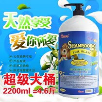 Dog shower gel sterilization deodorization and anti-itching Teddy Golden white hair Samoyed pet shampoo bath supplies VAT