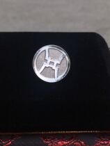 Pure Silver Waxia Badge Division Emblem Life Insurance Division Badge Chest Badge Chest Card 4 gr Brooch Tailor Made