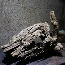 Home furnishings dead wood feather decoration ornaments pastoral wood art natural artistic conception wood collection living room furnishings