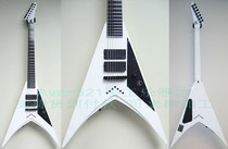 Customised ESPs-stef-white-v7 string electric guitar