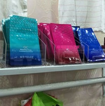 Direct sales beauty shop transparent large-capacity mask storage box counter cosmetics shelf plexiglass finishing box