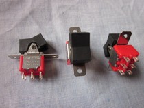 Button switch 2-speed 6-foot button rocker switch RLS-202 audio home appliances special switch current 6A