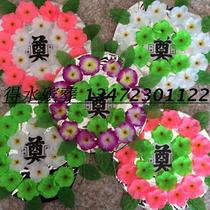 (Qingming small wreath diameter 23cm) water funeral supplies wholesale cloth wreath factory direct sales