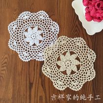 Promotion of old times-original hand woven cup cushion dining cushion cup cushion pan cushion bowl cushion disc cushion heat insulation cushion