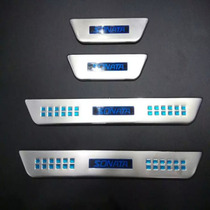 Modern nine-generation Sonata retrofit dedicated Yingbin pedal 9 Generation Sonata Special with lamp threshold bar LED pedal