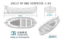 1:64 full rib dinghy series kit