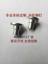 Factory direct step rivets non-standard custom flat head bamboo joint rivets solid rivets high quality iron rivets