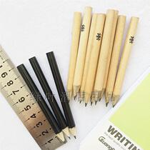 Promotion Painting Short Pencil Set for advertising Inprint pen length 8 8cm Pen Body Printable Logo Booking