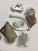 Zhiwen mobile door pulley eccentric upper wheel full-hidden frame sliding door chute cam pushing sliding door track roller wheel