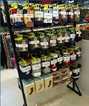  Wrought iron floor socks display rack Jewelry rack Belt rack Gloves rack Silk scarf rack Scarf rack Tights display rack