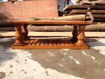 Myanmar Teak European furniture large coffee table