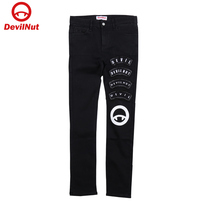 DEVIL NUT Tide brand demon skinny womens jeans main ASV