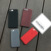 Minimalist apple 7plus mobile phone shell Business iPhone7 mobile phone shell silicone soft shell all-bag border wrestling lovers