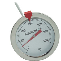 Open Tai fried thermometer Special measuring oil temperature 0-300 ° C oil pan thermometer stainless steel thermometer Precision