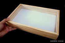 Solid Wood insect specimen box plant specimen ore rock butterfly specimen display box 45X30X7