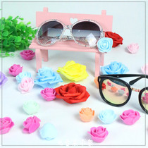 Glasses shop shop window decoration boutique beautiful flower sunglasses display Props sunglasses display stand