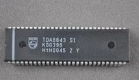 Digital accessories TV accessories (original disassembly machine) IC TDA8843 spot