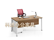 Office furniture leisure simple staff table fashion steel wood combination boss table now board home computer desk