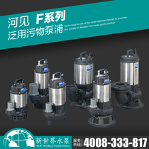 Taiwan Hesee water pump F-21U F-21P stainless steel submersible pump basement sewage pump agricultural irrigation pump