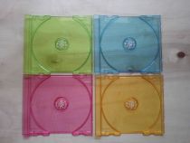 CD middle shelf decorations 4 colors Red Green Orange Yellow