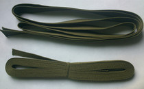 Packing rope School unit Military training backpack rope Army green braided rope Packing belt Canvas rope