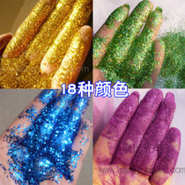 Gold powder golden onion powder glitter powder laser black glitter sequin manicure glitter DIY handmade glitter 500g