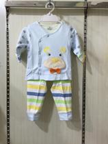 Bunbile baby boy baby baby spring autumn suit double face double layer Q is 59-73 yards away from the seat of the bear