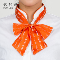 China Unicom Working Clothes Unicom Company Uniform Unicom Tooling Professional Clothing Accessories Female Business Collar Tie