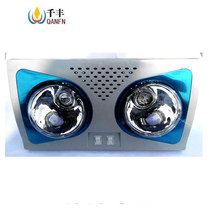 Wall-mounted two-lamp three-lamp bath bully Two-lamp wall-mounted bathroom bathroom heater Waterproof explosion-proof lamp heating