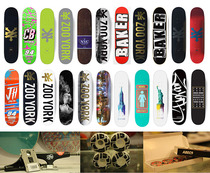 Special package IMPORTED BAKER ZOOYORK REAL BOARD Imported bridge Professional assembly skateboard