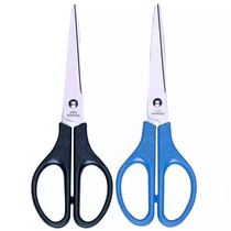 Deli scissors 0603 office sharp stainless steel art paper-cut knife Household sewing cutting scissors 170MM
