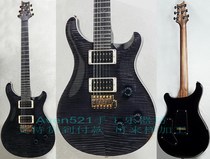 Customized 2013 PRS Custom 24 Top Charcoal Burst electric guitar